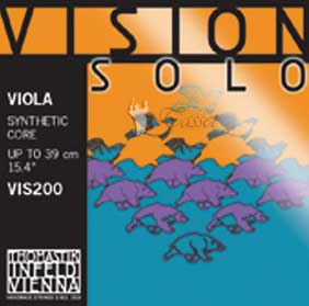 ヴィオラ弦 Vision solo  D silver