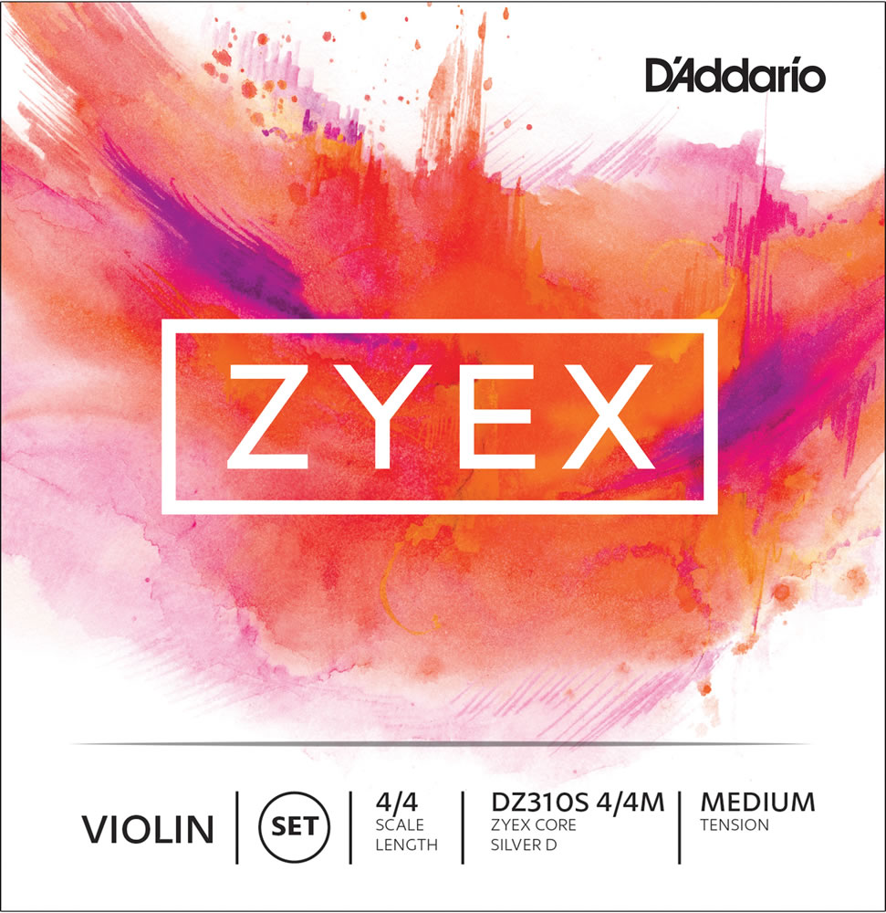 ヴァイオリン弦 Zyex  D silver